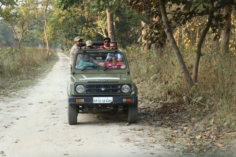Kishanpur sanctuary jungle safari adventure