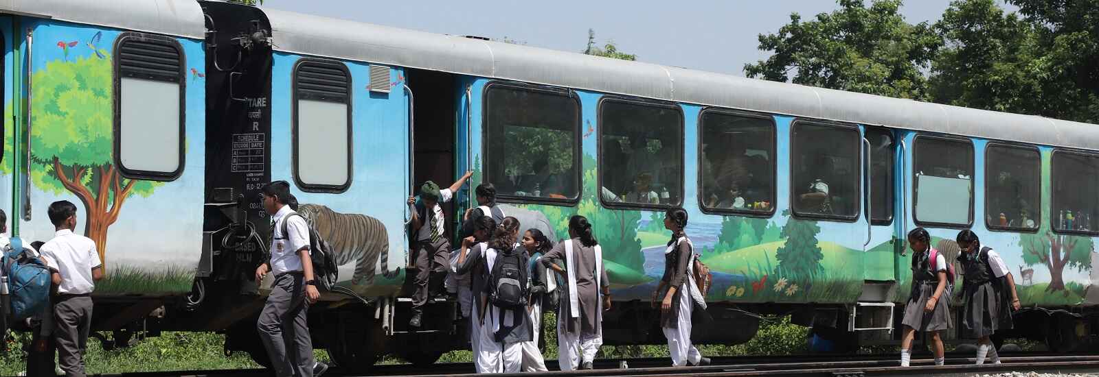 Tourist special vistadome train dudhwa national park