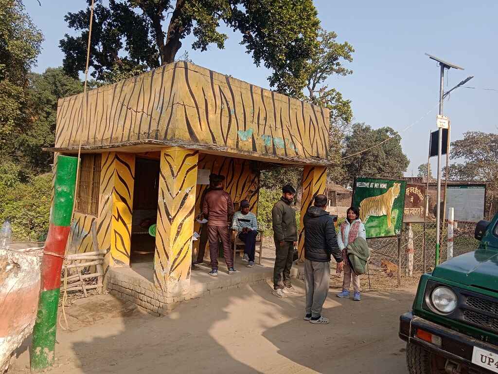 kishanpur entrance check point