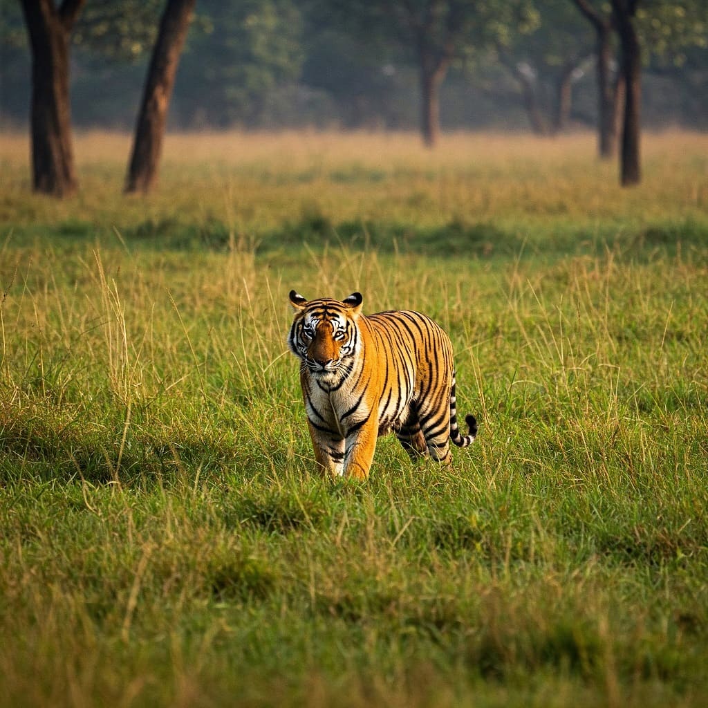 tiger in kishanpur